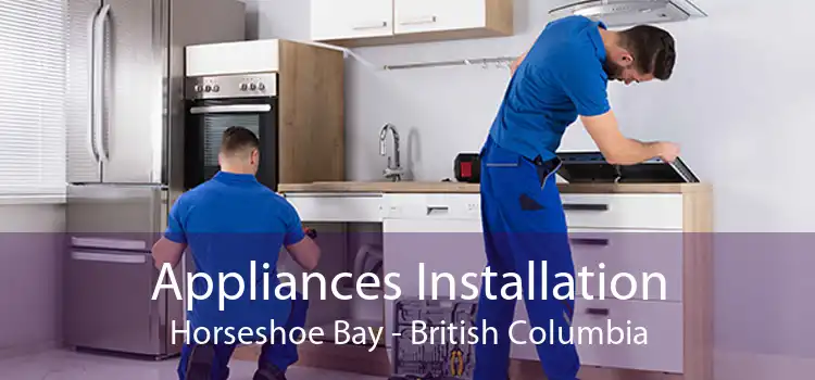 Appliances Installation Horseshoe Bay - British Columbia