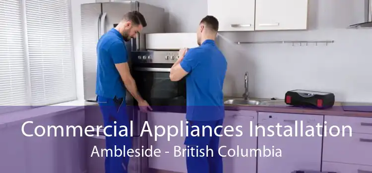 Commercial Appliances Installation Ambleside - British Columbia