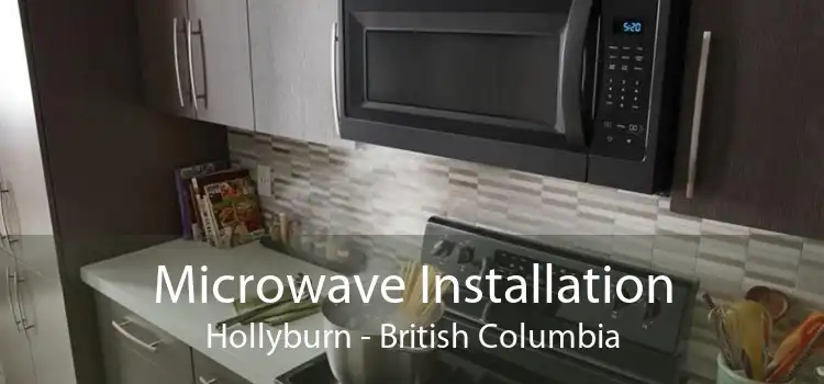 Microwave Installation Hollyburn - British Columbia