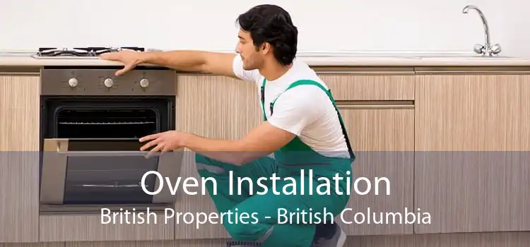 Oven Installation British Properties - British Columbia