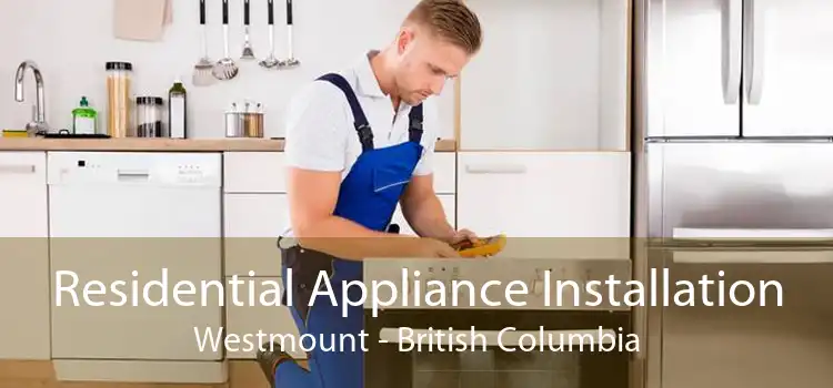 Residential Appliance Installation Westmount - British Columbia