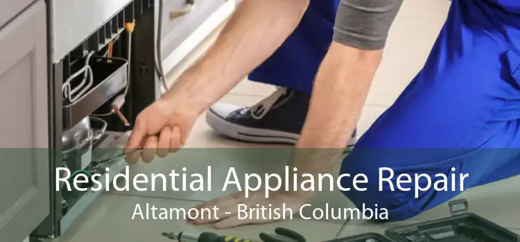 Residential Appliance Repair Altamont - British Columbia