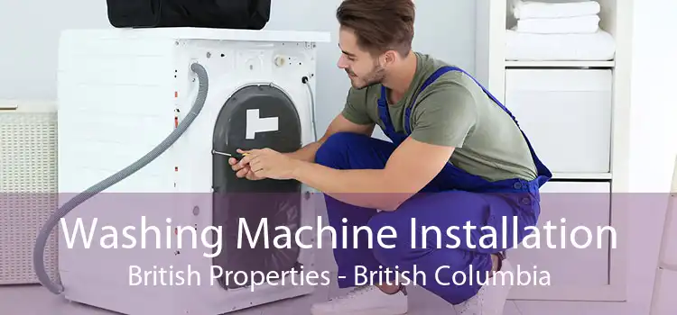 Washing Machine Installation British Properties - British Columbia